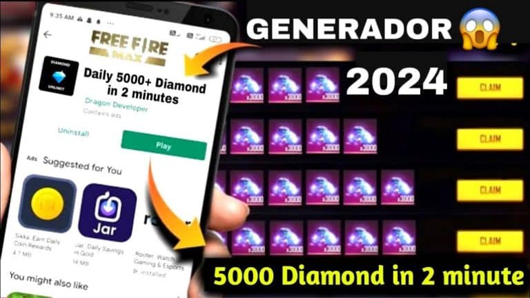 existen generadores de diamantes en free fire que funcionen
